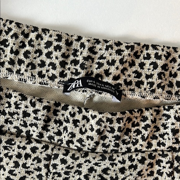 Zara Mini Skirt Cheetah Print - Picture 4 of 6